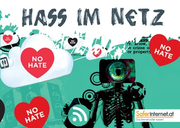 PDF-Deckblatt: Flyer Hass im Netz