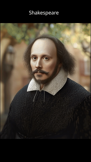 Shakespeare zum Leben erweckt mit KI